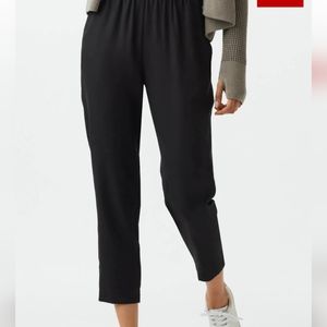 VETTA Tencel Tapered Pant NWT XS Black